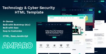Amparo - Technology & Cyber Security HTML Template