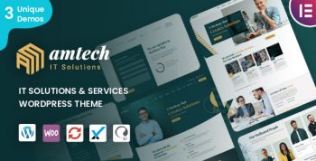 Amtech - IT Solutions & Services WordPress Theme