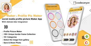 Android DP Maker - Profile Pic Maker For Instagram, Facebook, Whatsapp, Twitter (Android 11)