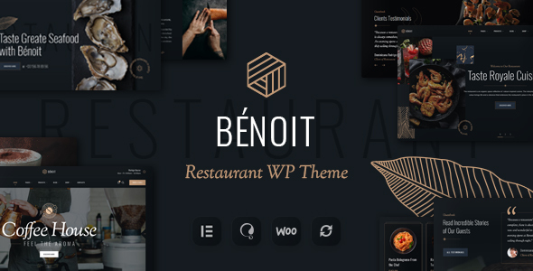 Benoit - Restaurants & Cafes WordPress Theme Benoit - Restaurants & Cafes WordPress Theme