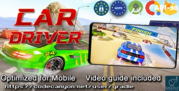 Car Driver (Admob + GDPR + Android Studio)