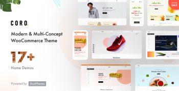 Coro - MultiPurpose WooCommerce Theme With MultiVendor