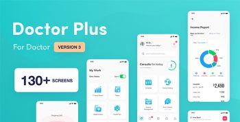 Doctor Plus - For Doctor React Native App Template