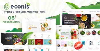 Econis – Organic & Food Store WordPress Theme