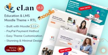Elan - Education LMS Premium Moodle Theme