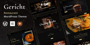 Gericht - Restaurant WordPress Theme