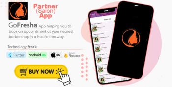 GoFresha Partner/ Salon App | Nearby Salon, Spa & Barber Appointment Flutter App