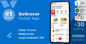 Grocery & Vegetables Flutter App Template | Flutter 2.0