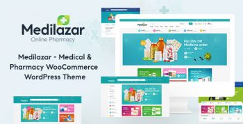 Medilazar - Pharmacy Medical WooCommerce WordPress Theme