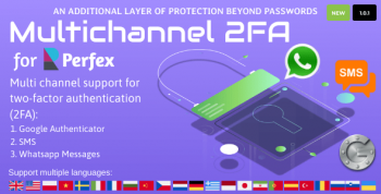 Multichannel Two Factor Authentication for Perfex CRM