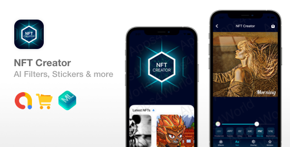 NFT Creator SwiftUI NFT Art Photo Editor