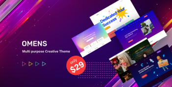 Omens - Multipurpose Creative WordPress Theme