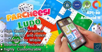 Parcheesi Ludo (Android studio + Admob + GDPR)