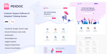 Pexdoc - Knowledgebase Customer Support & Helpdesk Ticketing CMS