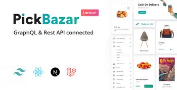 Pickbazar Laravel - React, Next, REST & GraphQL Ecommerce With Multivendor