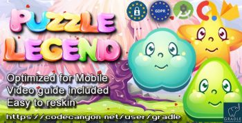 Puzzle Legend (Admob + GDPR + Android Studio)