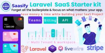 Saasify, advance Laravel SaaS Starter kit