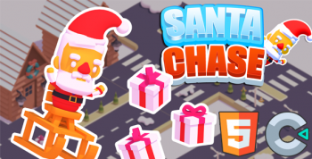 Santa Chase - (HTML5 Game - Construct 3)