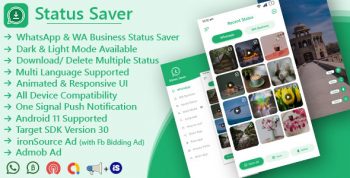 Status Saver (For WhatsApp & WhatsApp Business)