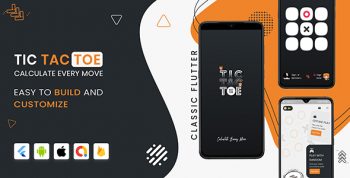 Tic Tac Toe - The Classic Flutter Tic Tac Toe Game