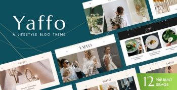 Yaffo - A Lifestyle Personal Blog WordPress Theme