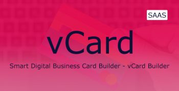 vCard - Digital Business Card Builder SaaS