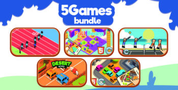 5 HTML5 Games Bundle - ( HTML5 | Construct 2-3 | Capx C3p )