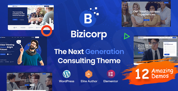 BiziCorp - Business Consulting WordPress Theme