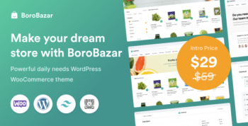 BoroBazar - Daily Needs WooCommerce WordPress theme