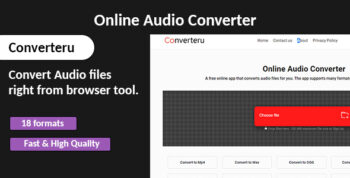 Converteru - Online Audio Converter