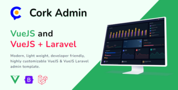 Cork – VueJS & Laravel Admin Dashboard Template