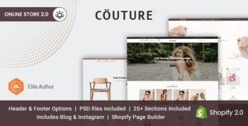 Couture - Clothing and Fashion Shopify Theme