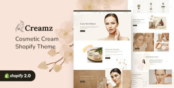 Creamz - Beauty Shopify Theme