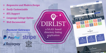 DirList - Complete Business Directory and Listing Script (SaaS)