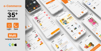 E-Commerce Flutter App UI Kit - Ready Shop
