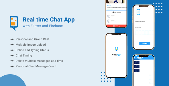 Flutter Chat App With Firebase Realtime Database Gplcodenet 4780