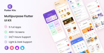 Flutter Kits - Multipurpose Flutter Developer Full Apps UI Kit