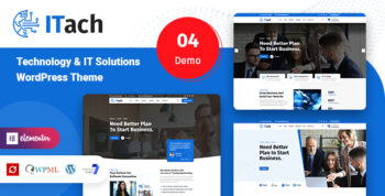 Itach - IT Solutions & Technology WordPress Theme