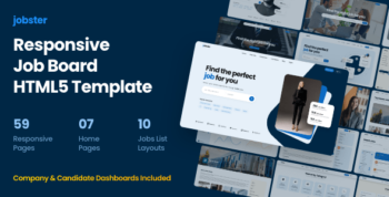 Jobster - Job Board HTML Template