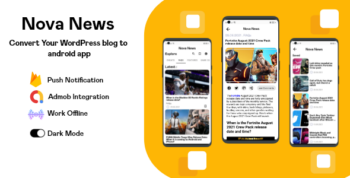 NovaNews - Convert your Wordpress blog to android app