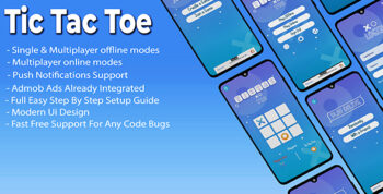 Tic Tac Toe  (Online & Offline support)