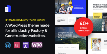 Trydus - Industry & Factory WordPress Theme