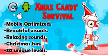 Xmas Candy Survival - ( C3P  + HTML5)