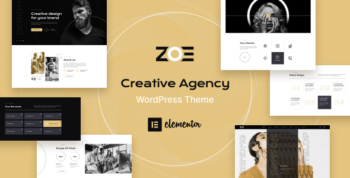 ZOE - Creative Agency WordPress Theme