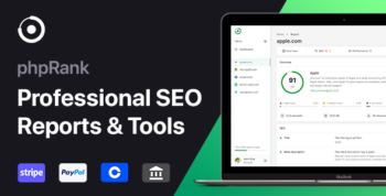 phpRank - SEO Reports & Tools Platform (SaaS)