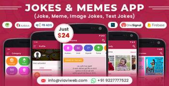 Android Jokes & Memes App (Joke, Meme, Image Jokes, Text Jokes)