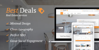 Best Deals - A Modern Property Sales & Rental WordPress Theme