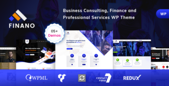 Finano - Finance Consulting WordPress