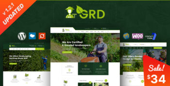 GRD - Gardening and Landscaping WordPress Theme