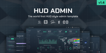 HUD - Bootstrap 5 Admin Template